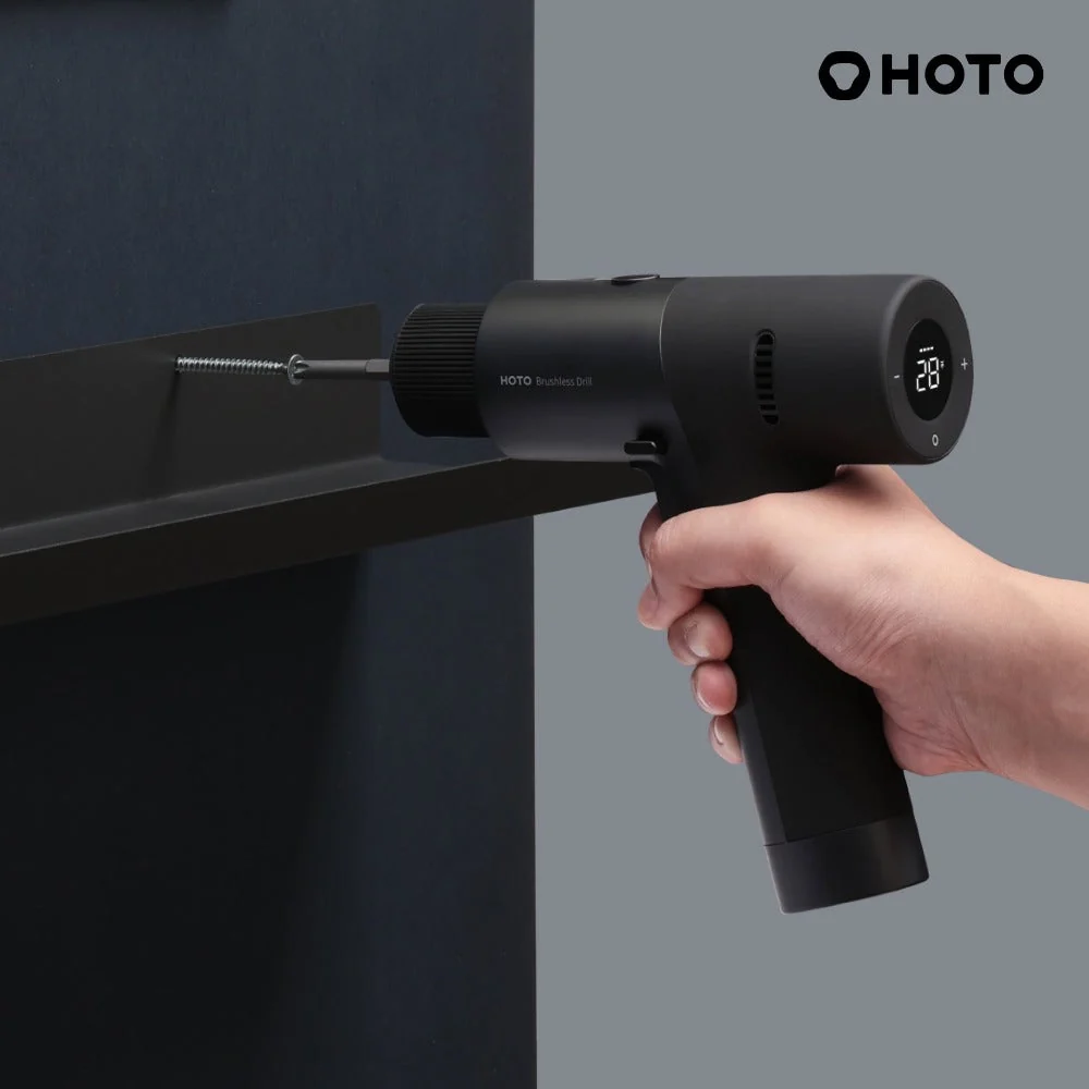 HOTO 12V Brushless Drill Tool Set - Image 9