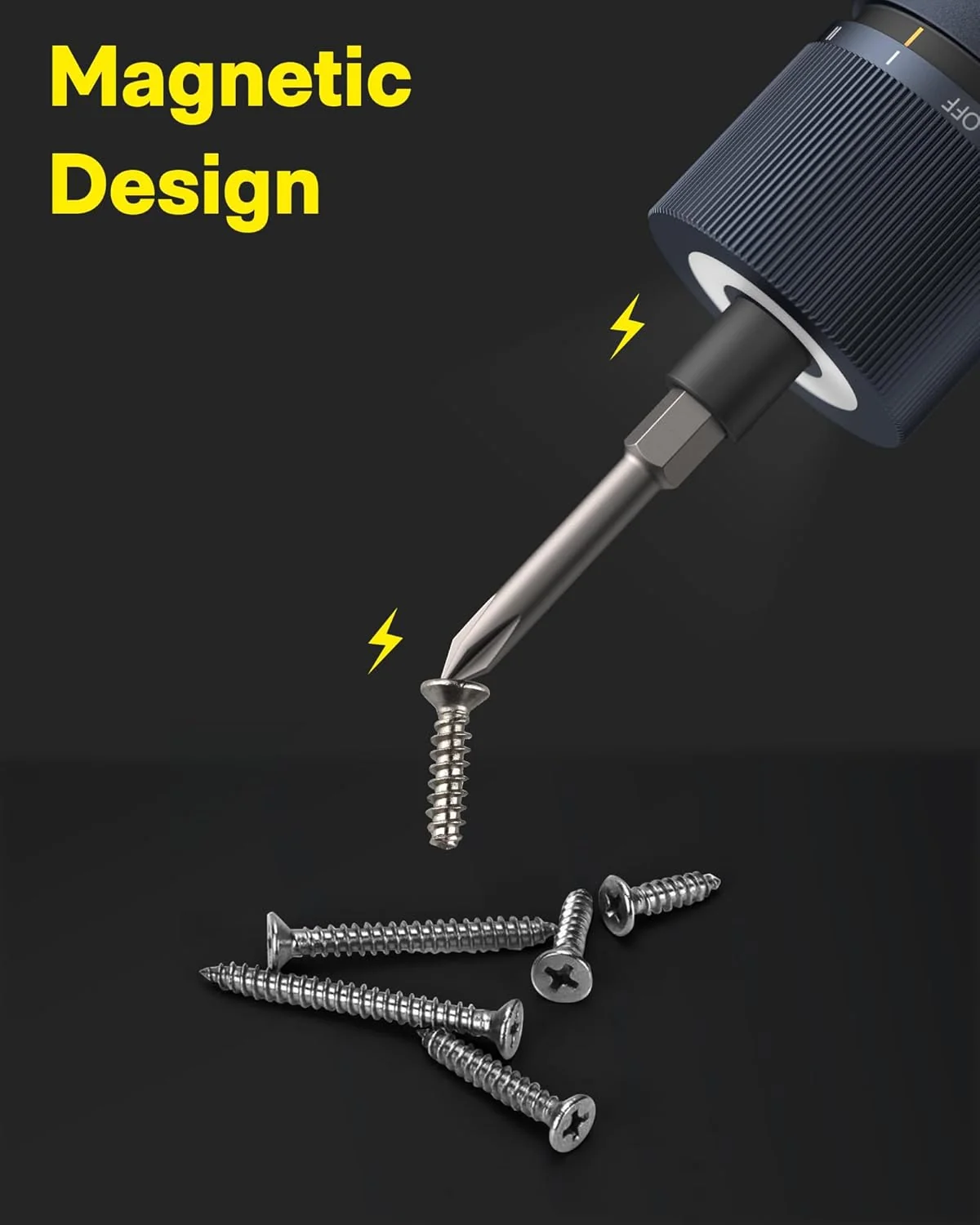 HOTO 3.6V Electric Screwdriver Kit - Image 5
