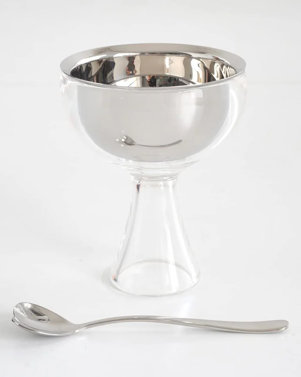 ALESSI Big Love, Glass Bowl with Spoon - Image 4