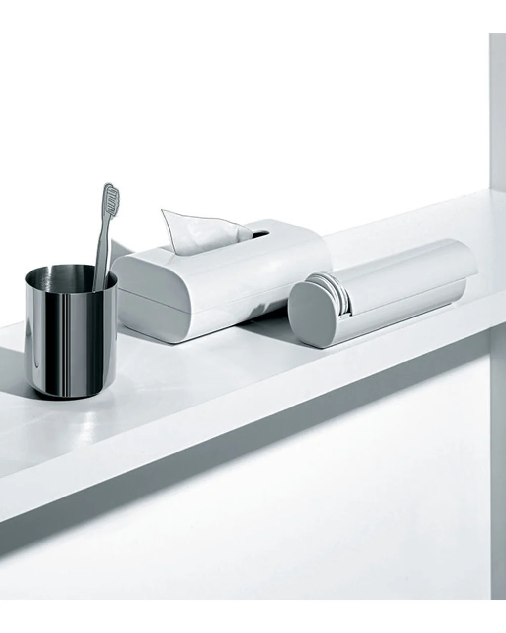 ALESSI Birillo Cotton Pad Dispenser - Image 4