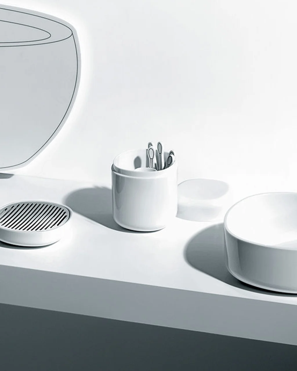 ALESSI Birillo Cotton Swabs Holder - Image 5