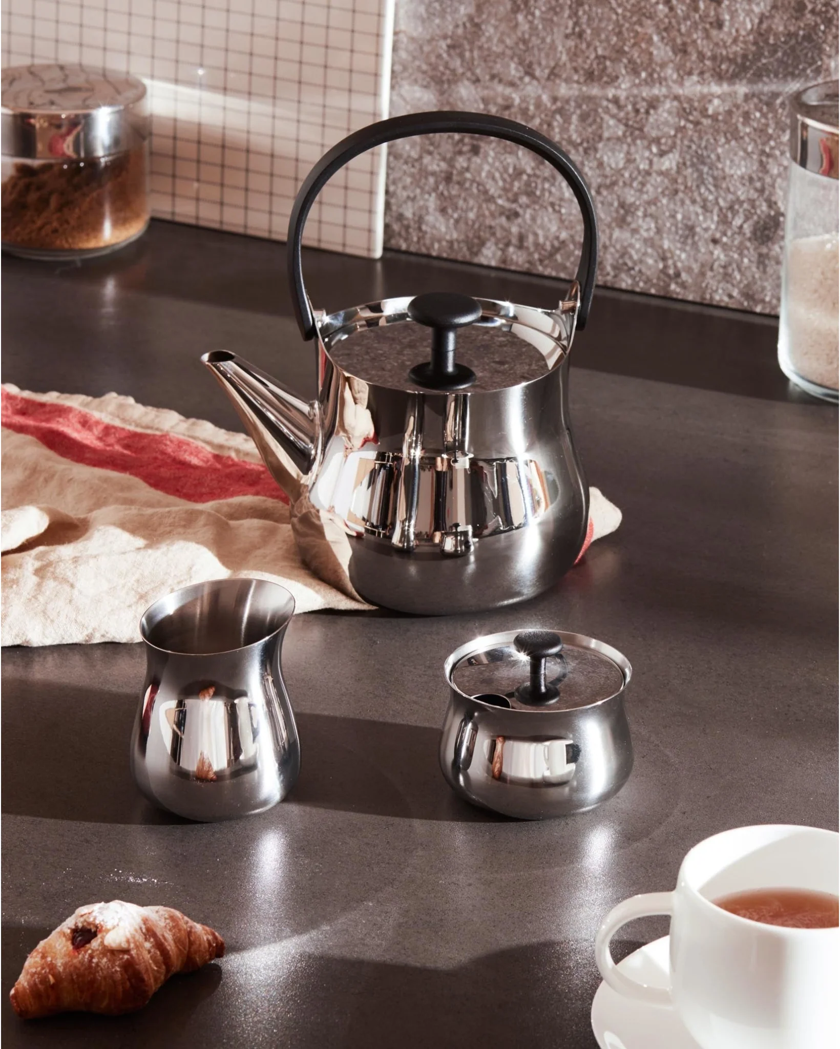 Alessi Cha Kettle, Stainless Steel - Image 2