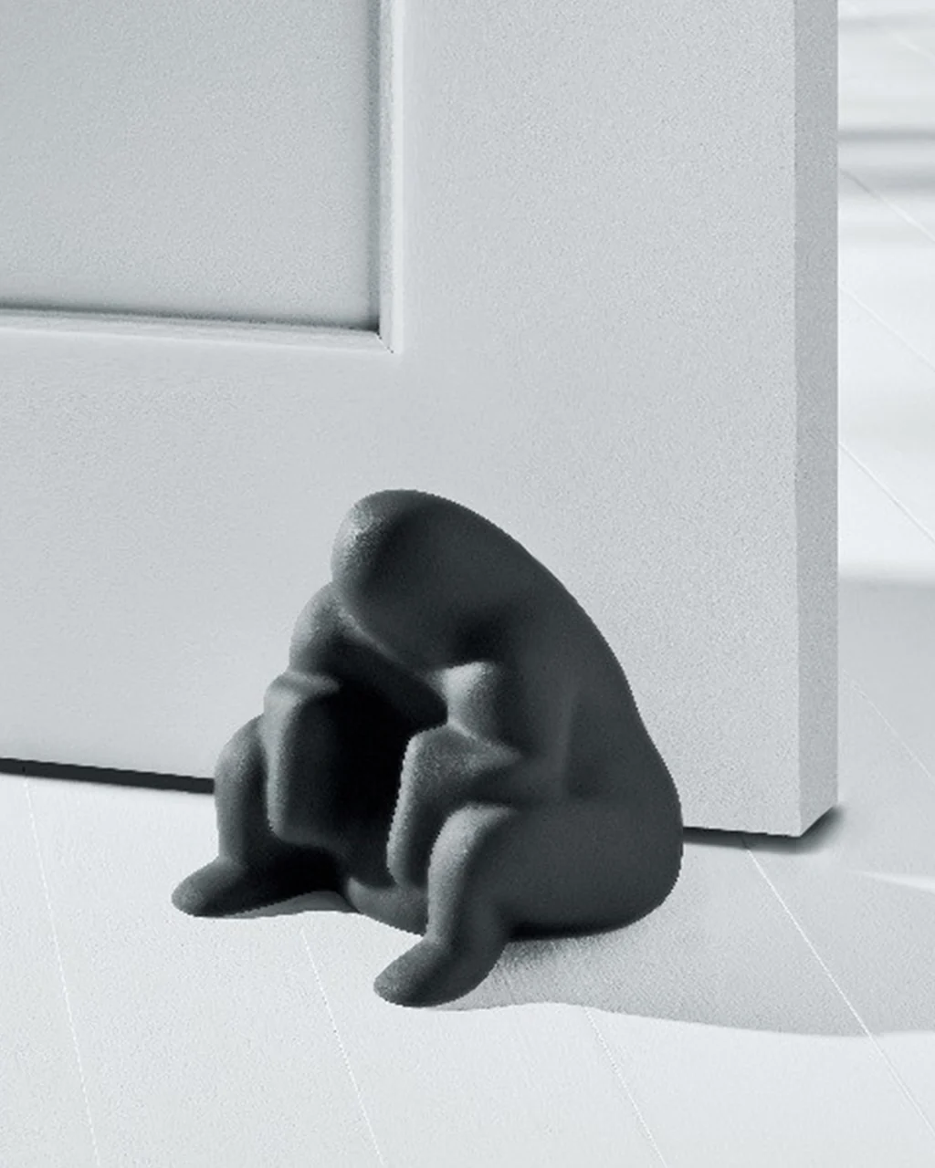 Alessi Doorstop Dede - Black - Image 3