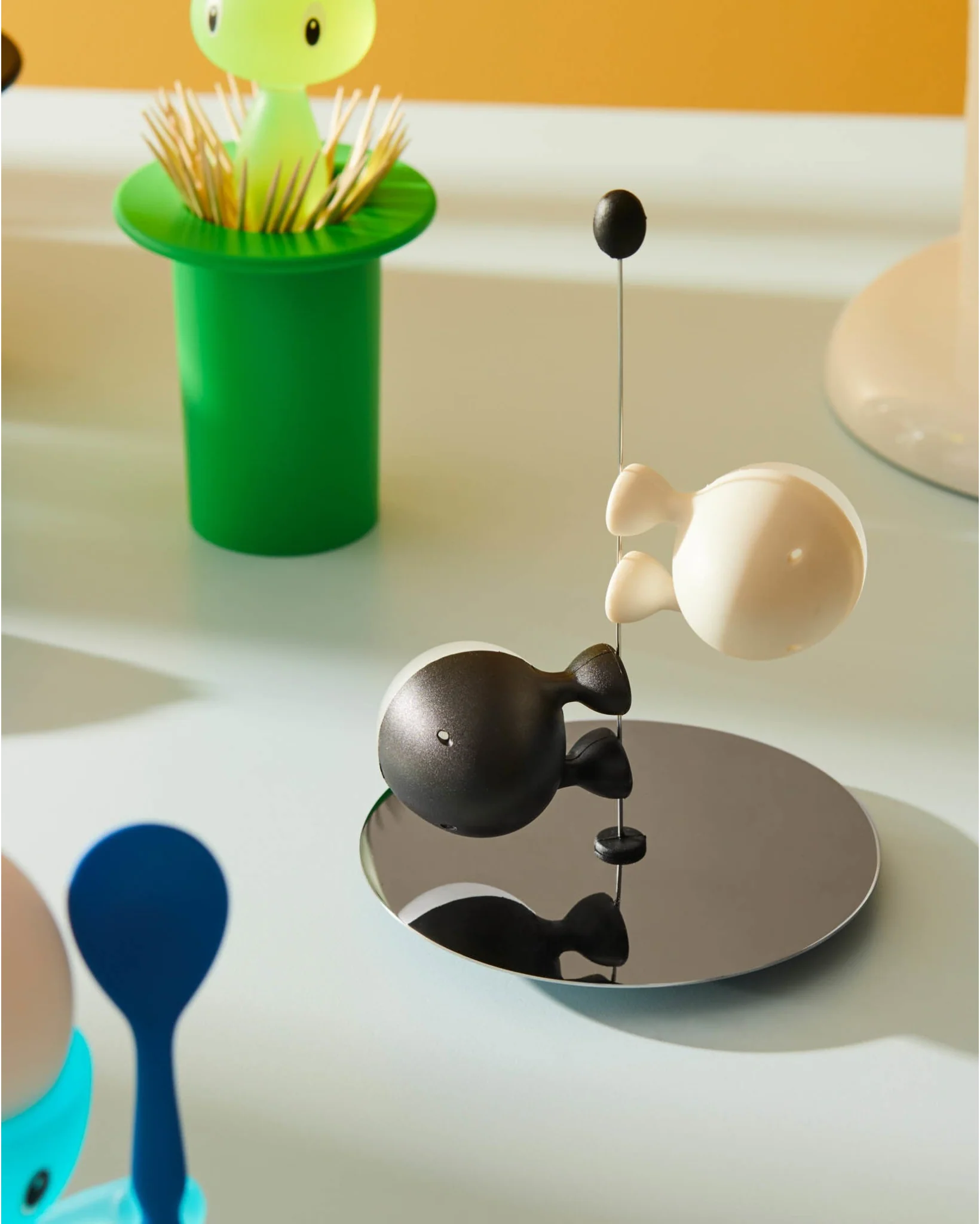 Alessi Lilliput Salt and Pepper Set ASG02 BW - Image 2