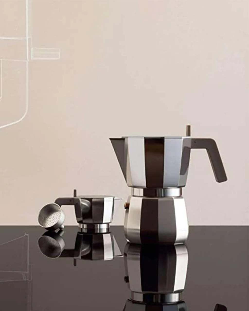 Alessi Moka Espresso Coffee Maker - Image 4