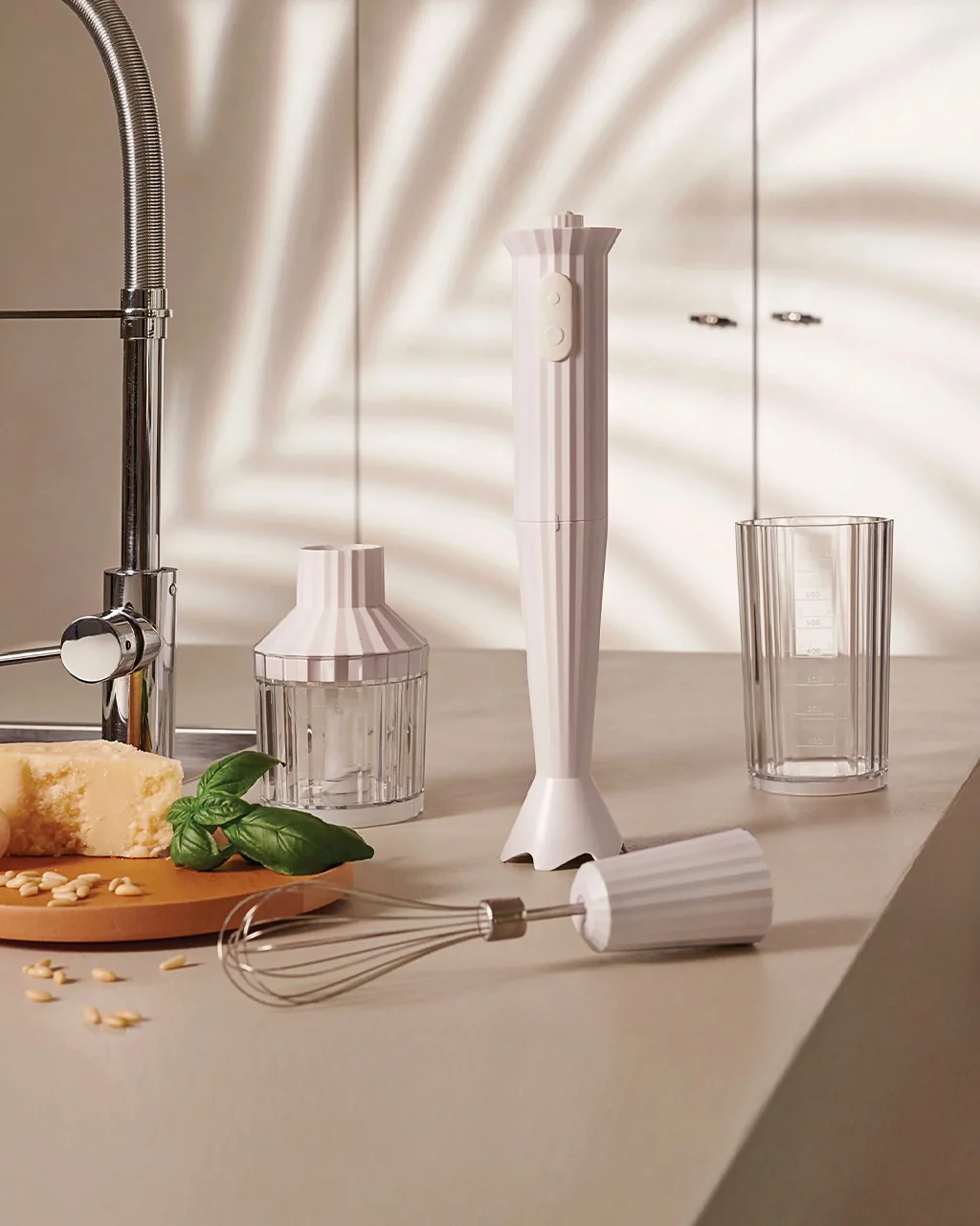 ALESSI Plissé Hand Blender & Whisk Set - Image 2