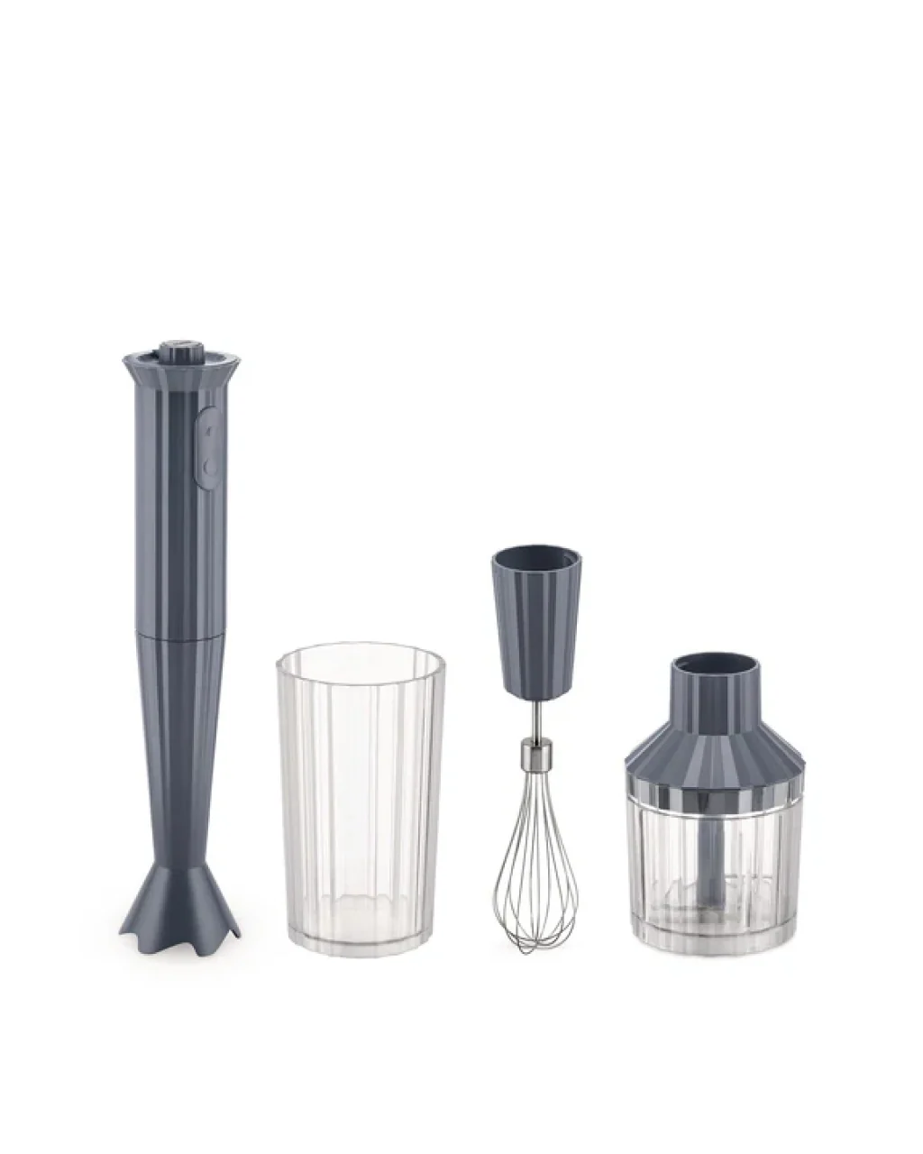 ALESSI Plissé Hand Blender & Whisk Set - Image 4