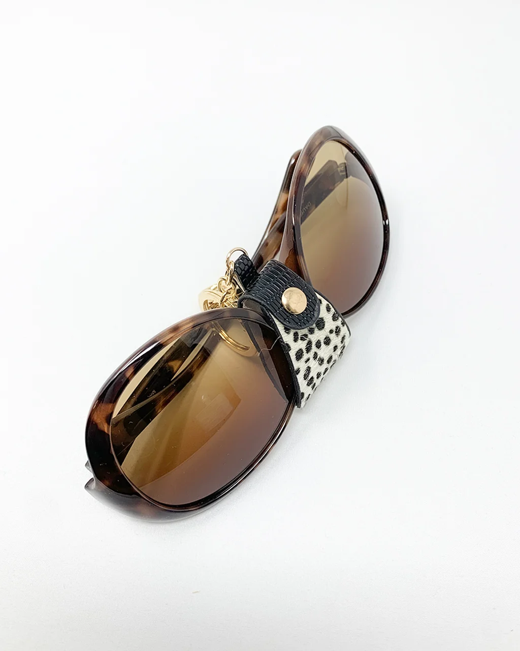 Animal Print Face Cover Holder Key Chain - Image 8