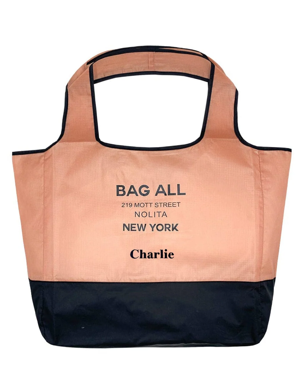 bag-all Folding Shopping Bag, Zipper Pocket Pouch - Image 5