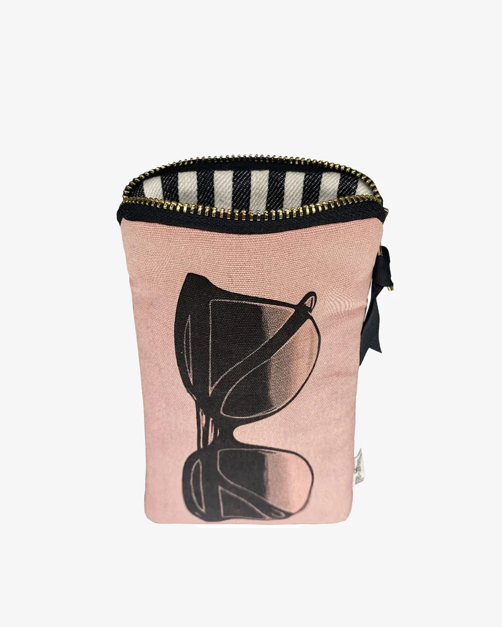 Bag-all Glasses Case with Outside Pocket - Pink/Blush - Image 6
