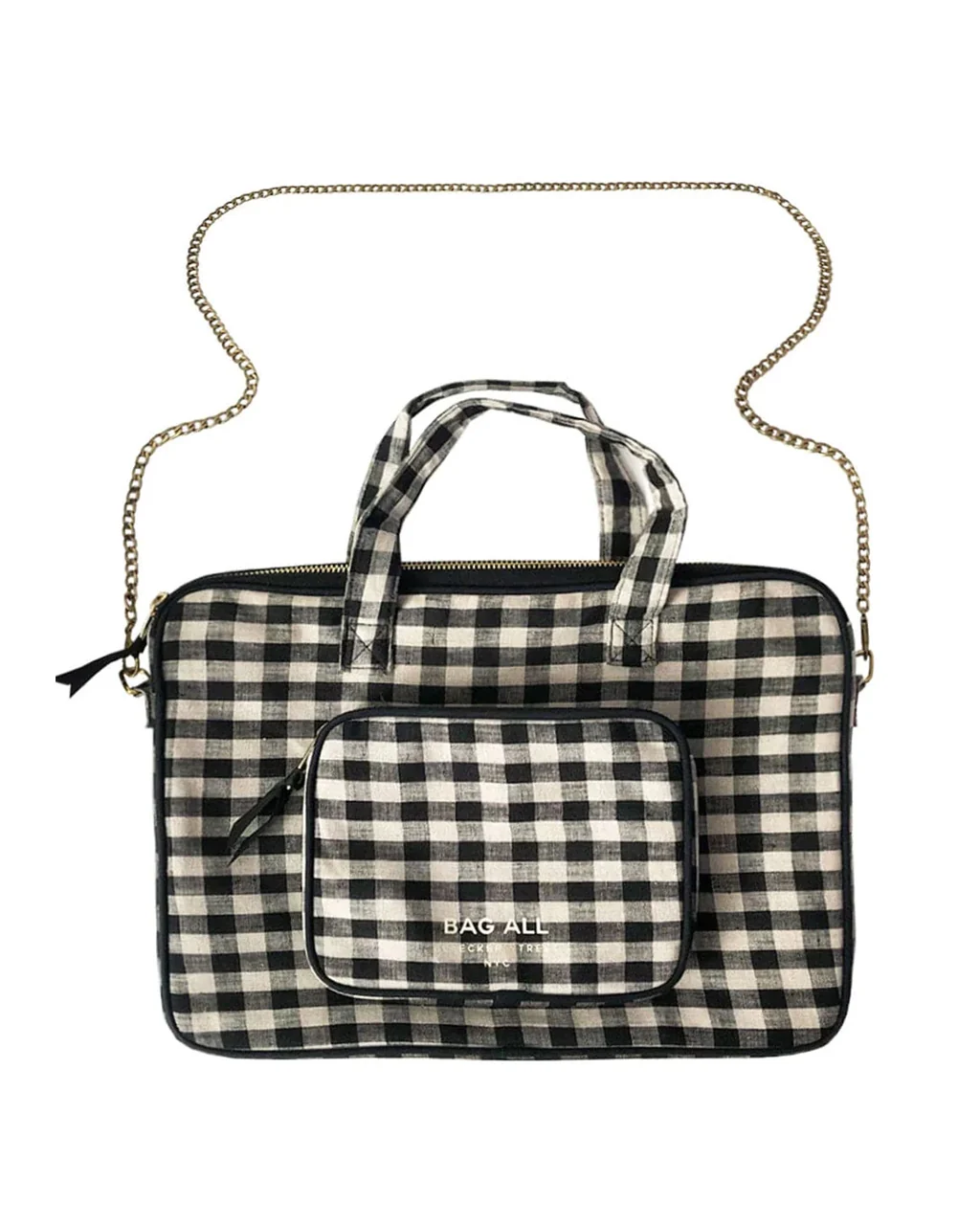 Bag-all Laptop Case 13" with Chain and Charger Pocket - Image 7
