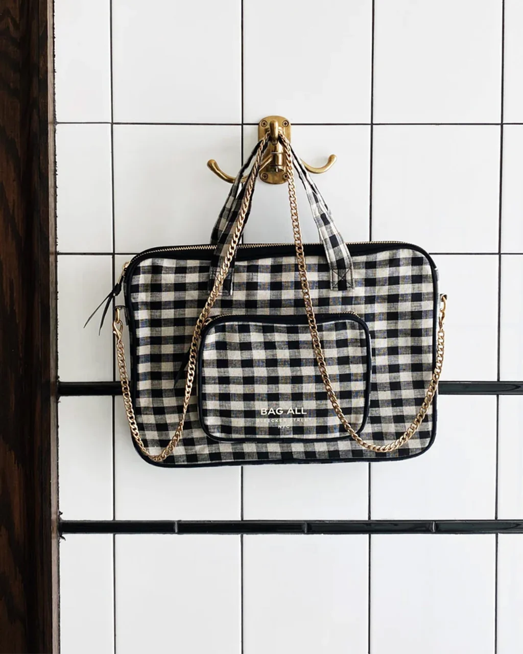 Bag-all Laptop Case 13" with Chain and Charger Pocket - Image 8