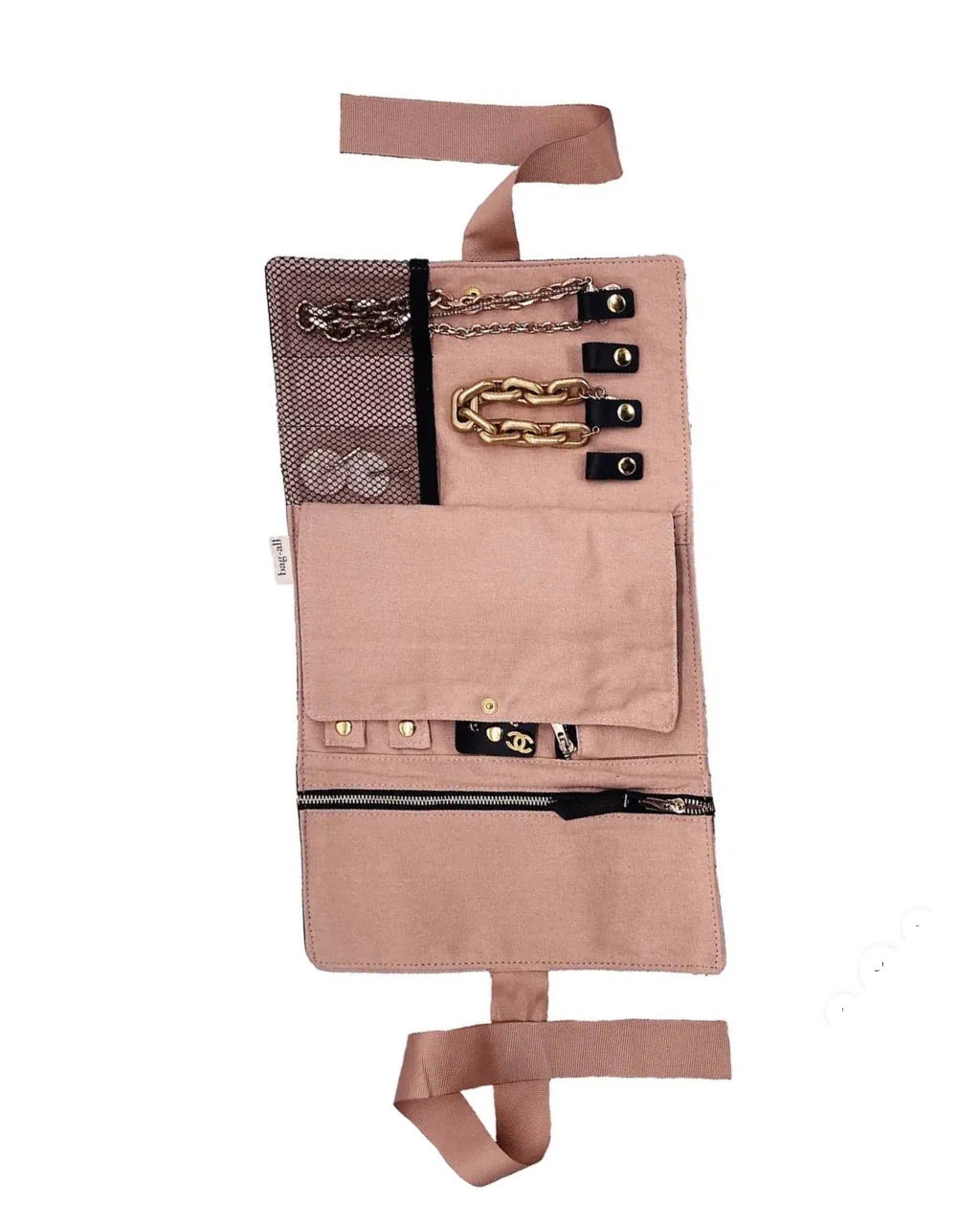 bag-all Large Jewelry Roll Travel Pouch - Image 4