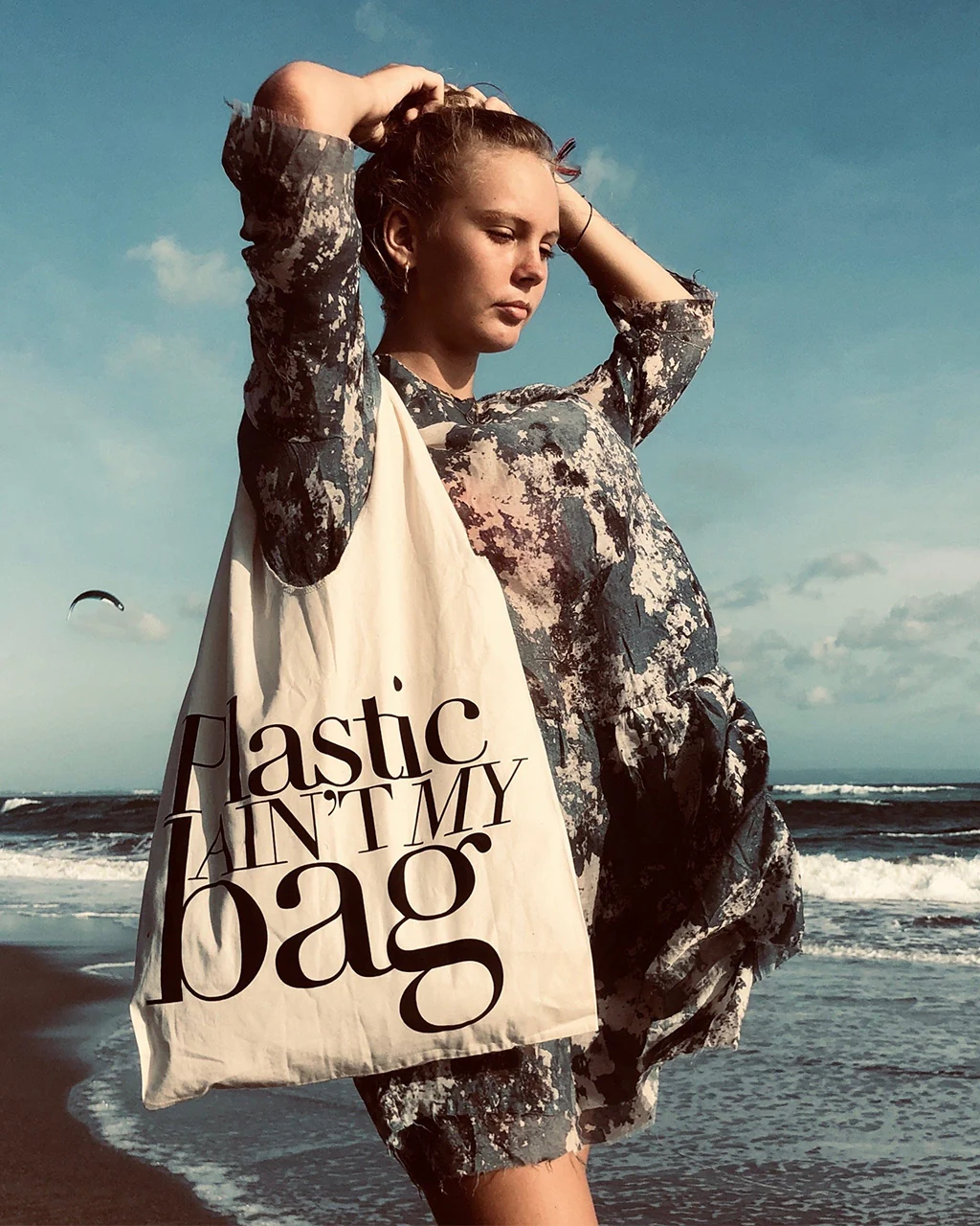 bag-all Plastic Ain't My Bag Tote Bag - Image 5