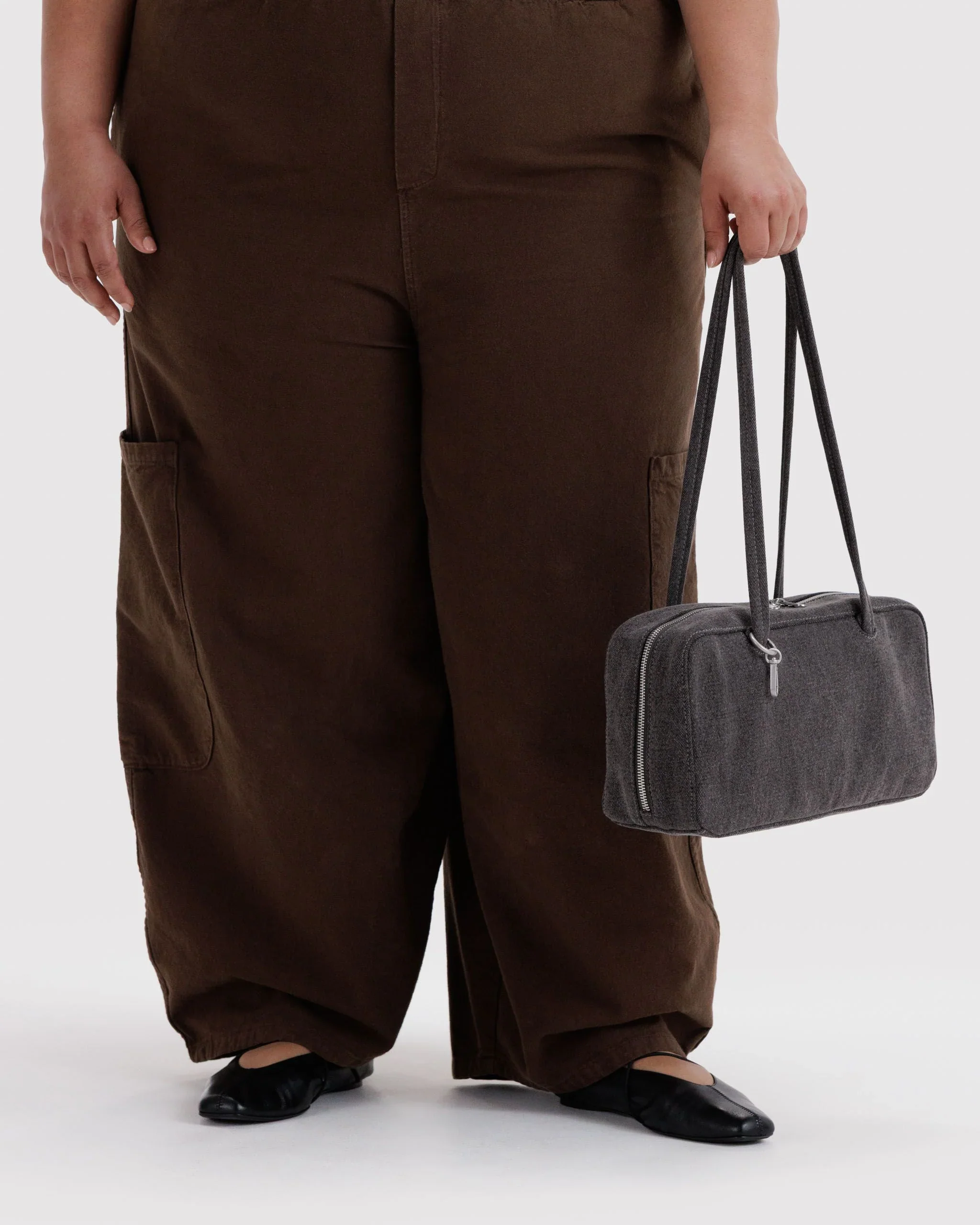 Baggu Denim Bowler Bag - Image 2