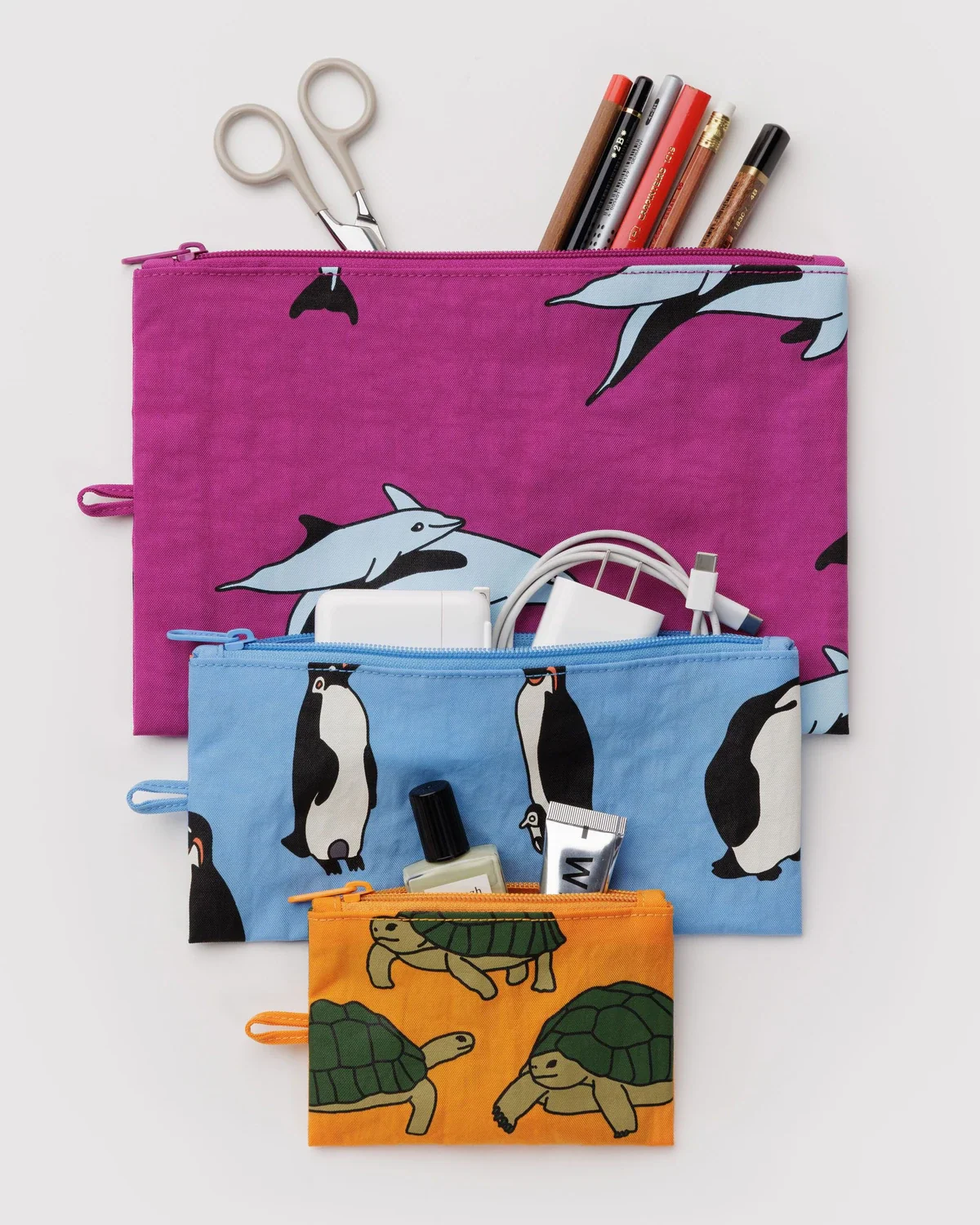 Baggu Flat Pouch Set - Image 16