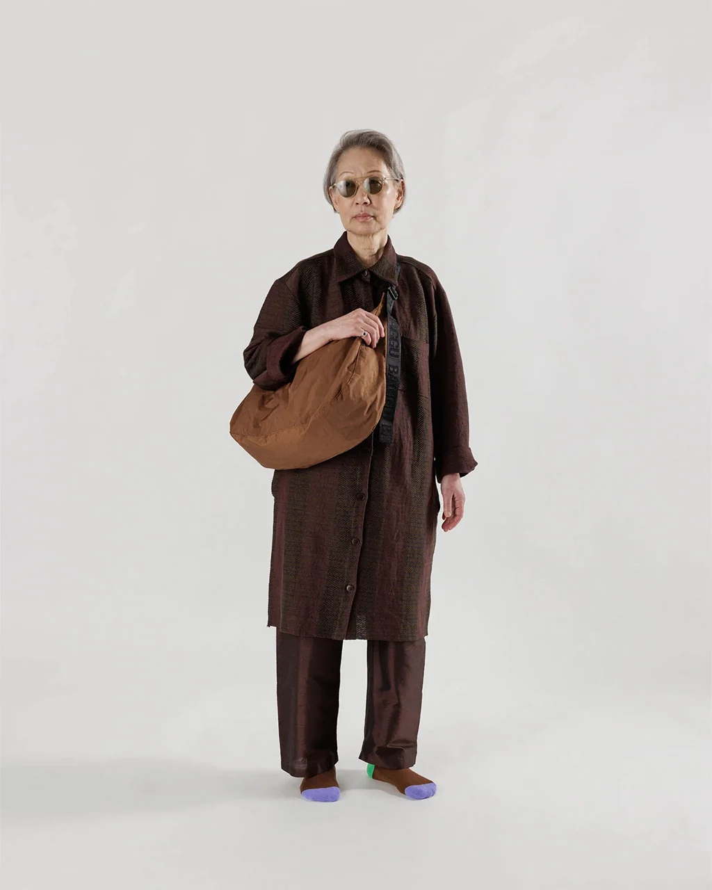Baggu Large Nylon Crescent Bag - Image 3