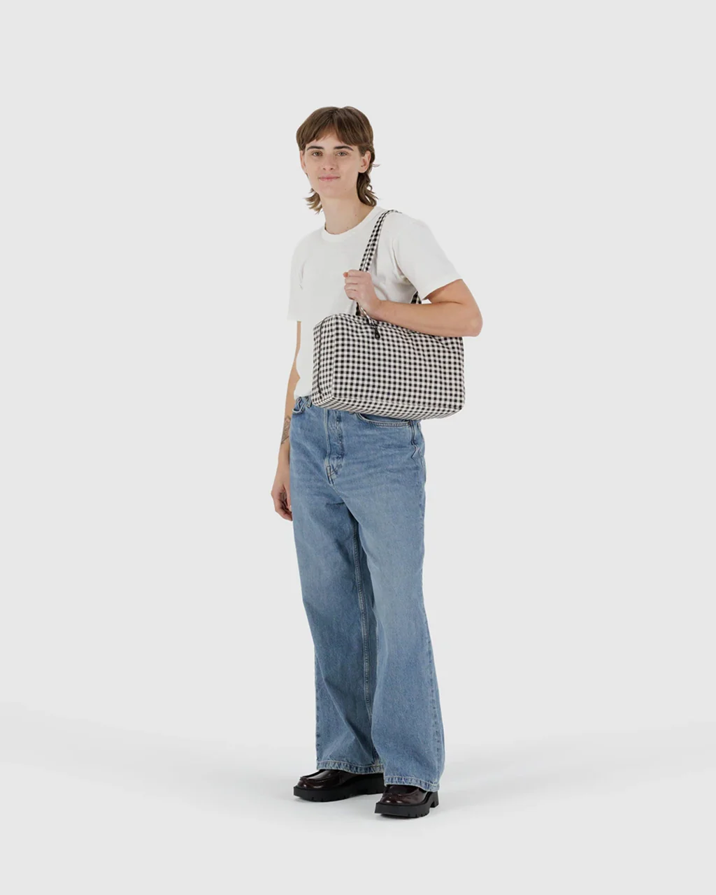 Baggu Medium Nylon Bowler Bag - Image 13