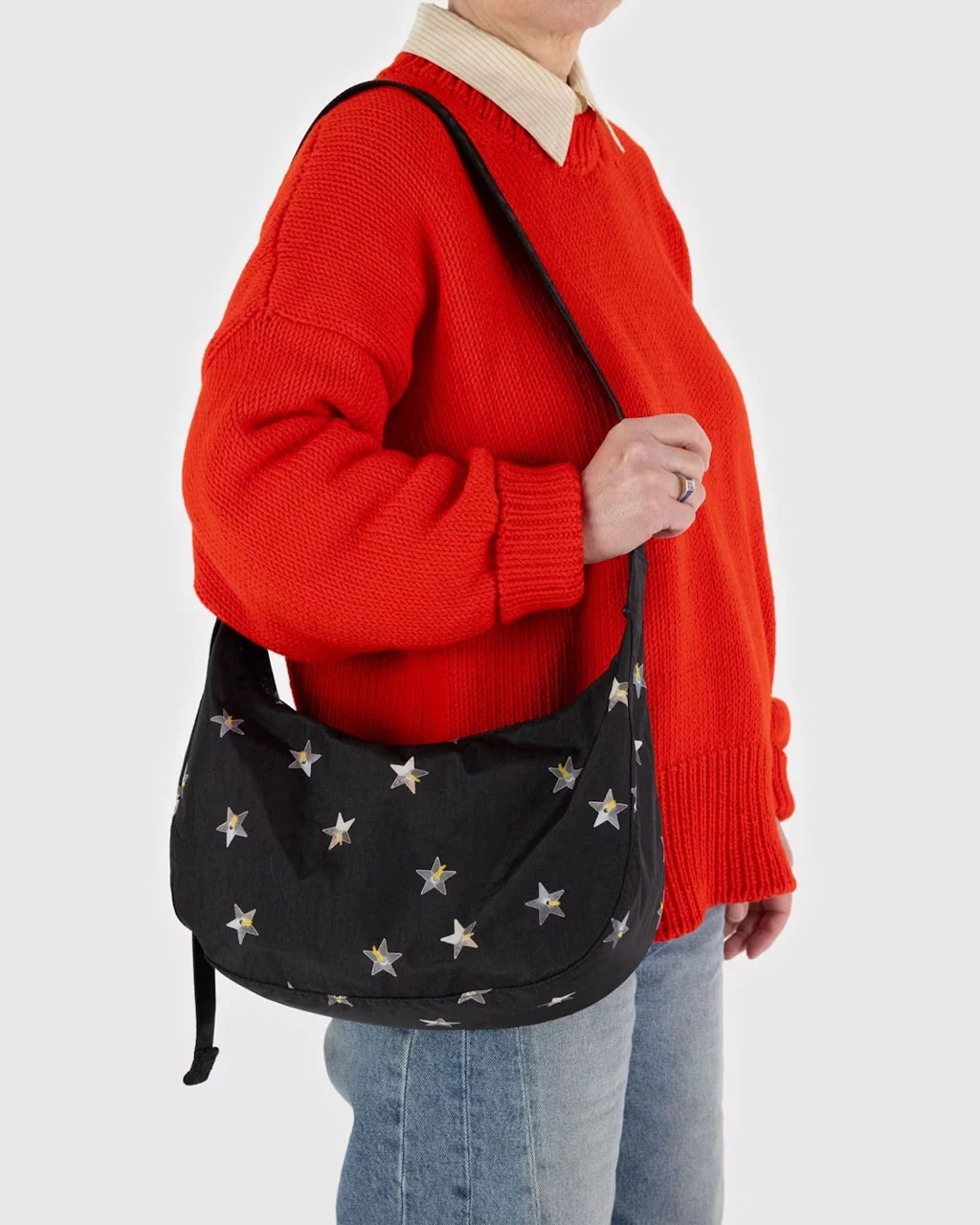 Baggu Medium Nylon Crescent Bag - Image 13