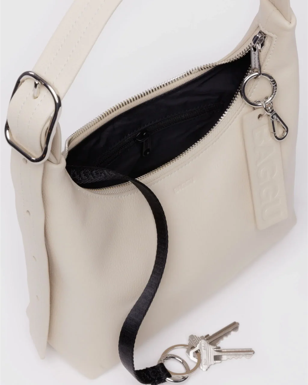 Baggu Mini Recycled Leather Shoulder Bag - Image 10