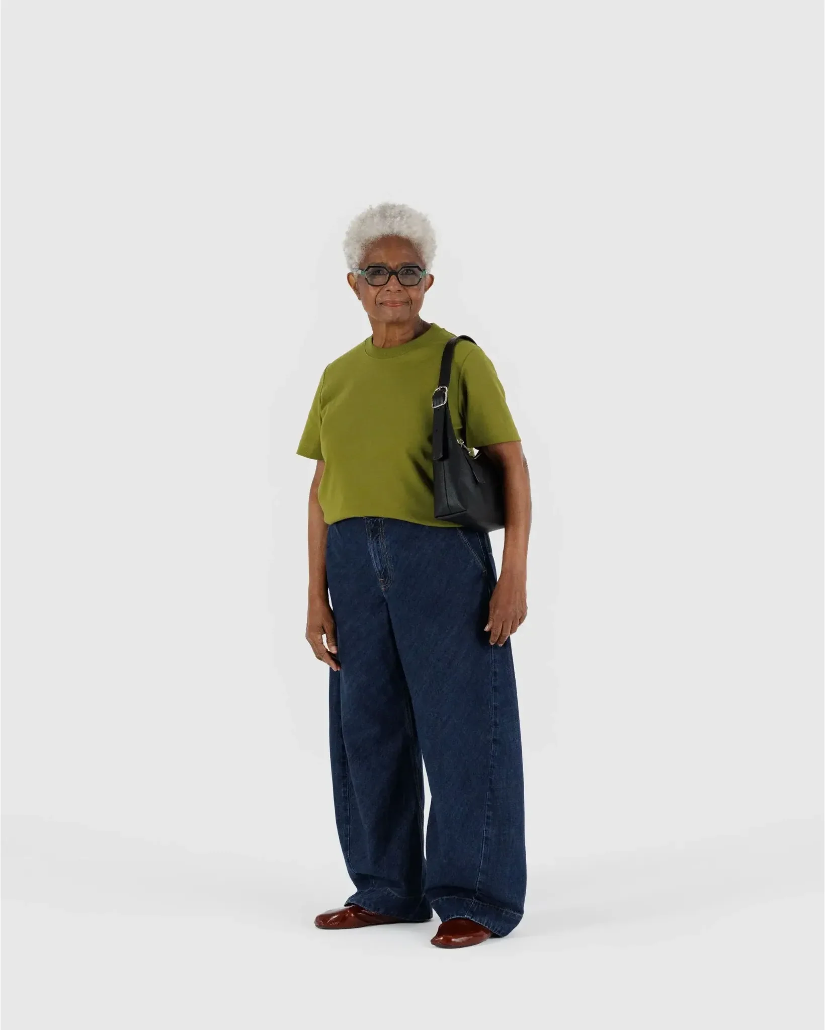 Baggu Mini Recycled Leather Shoulder Bag - Image 2