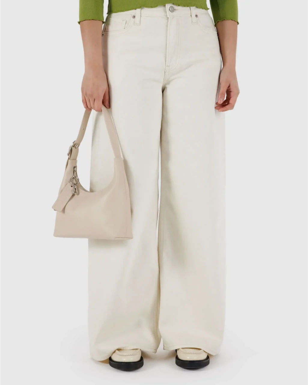 Baggu Mini Recycled Leather Shoulder Bag - Image 9