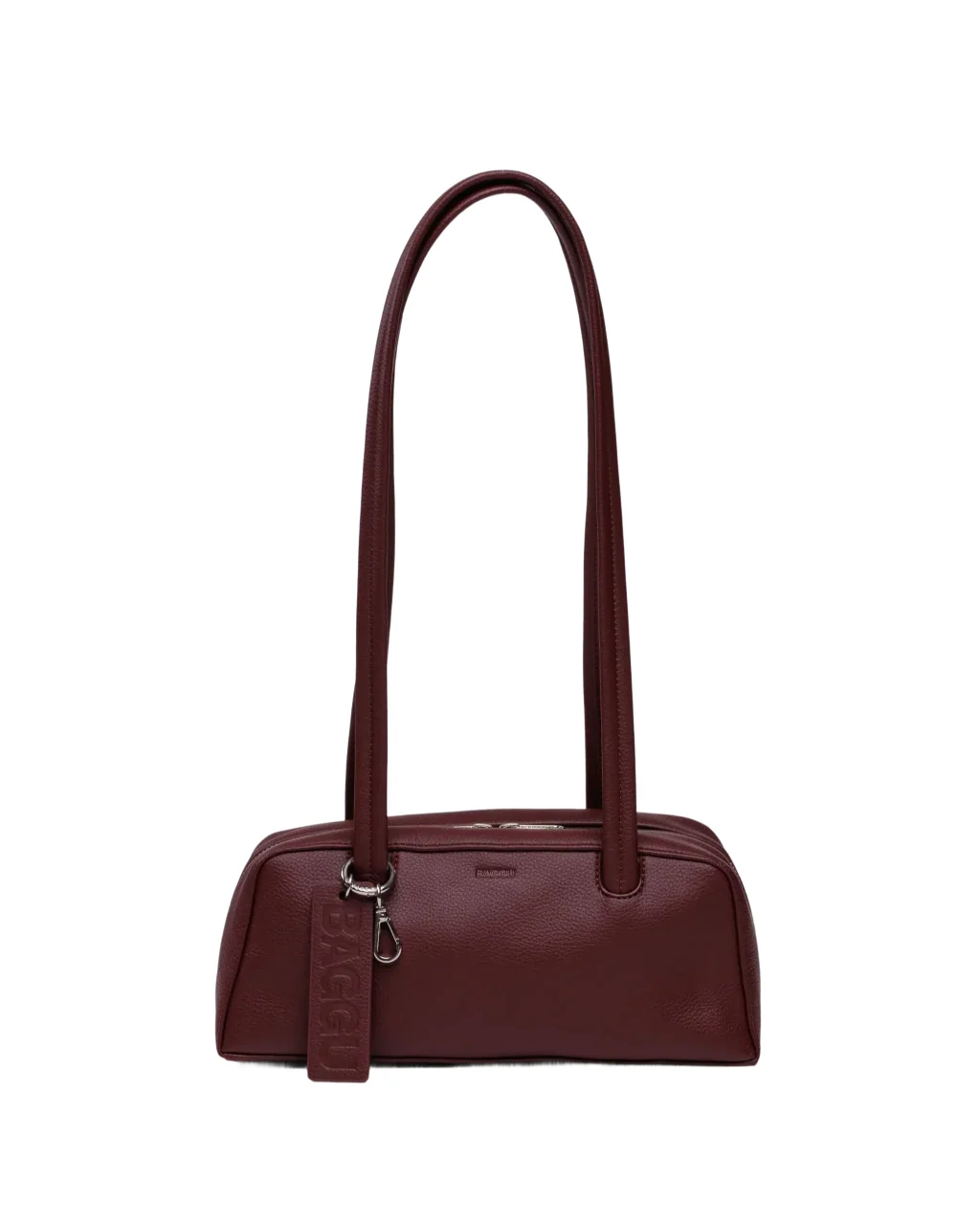 Baggu Small Recycled Leather Bowler Bag - Image 11