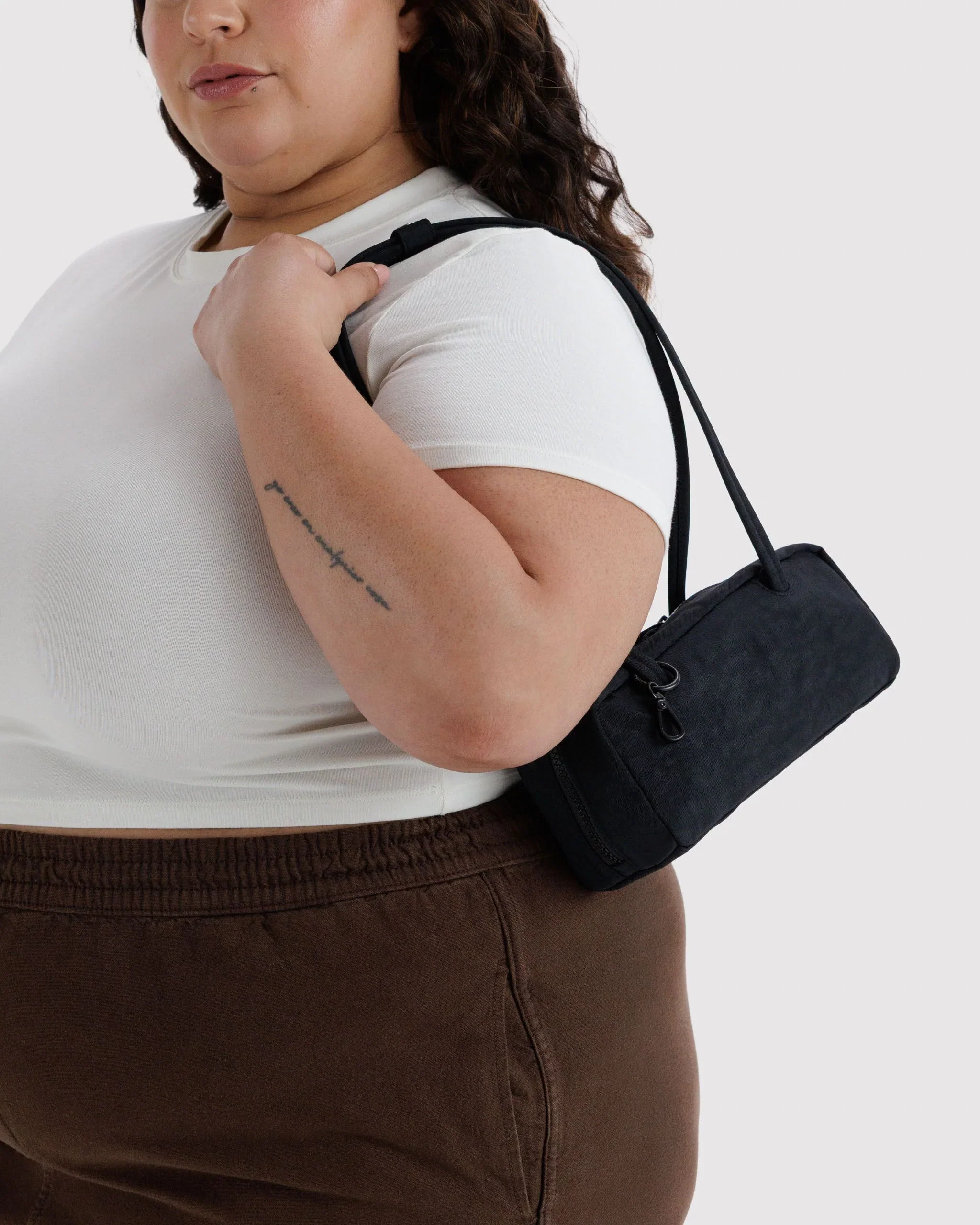 Baggu Small Nylon Bowler Bag - Image 2