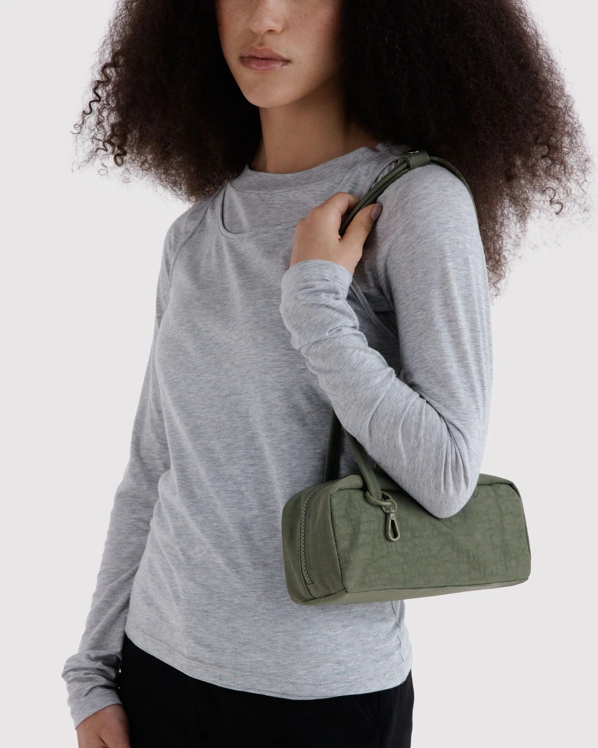 Baggu Small Nylon Bowler Bag - Image 5