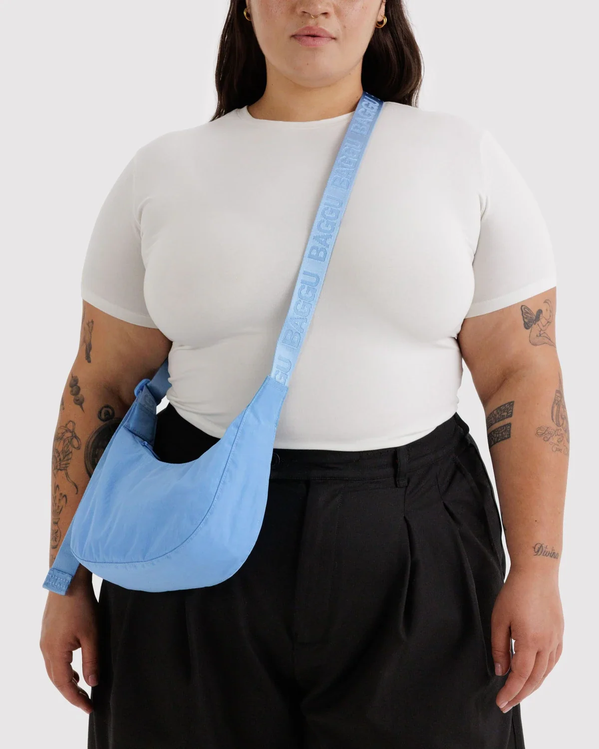 Baggu Small Nylon Crescent Bag - Image 21