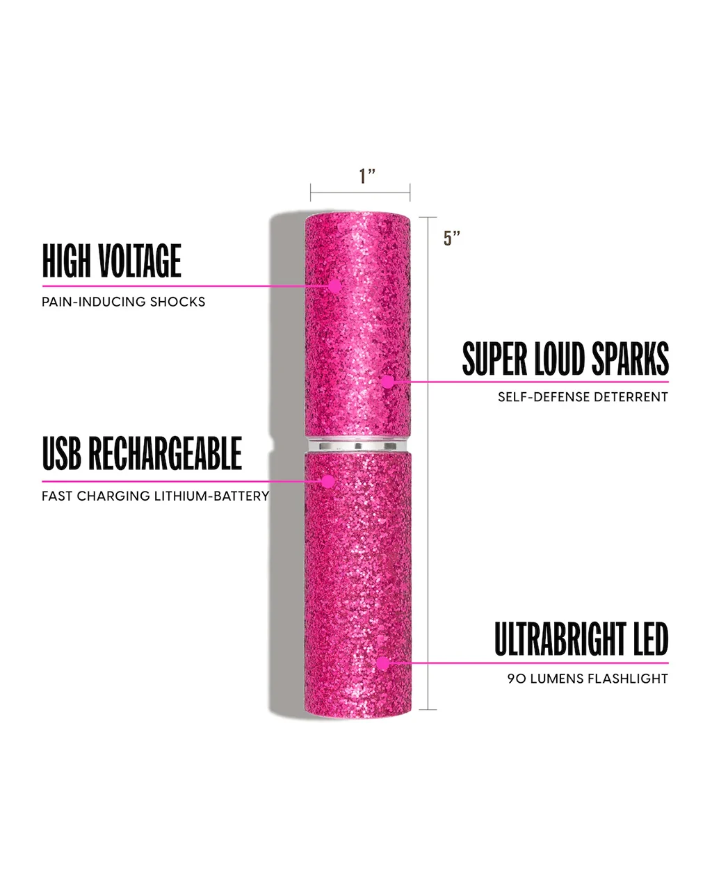 Bling Sting Lipstick Stun Gun - Image 4