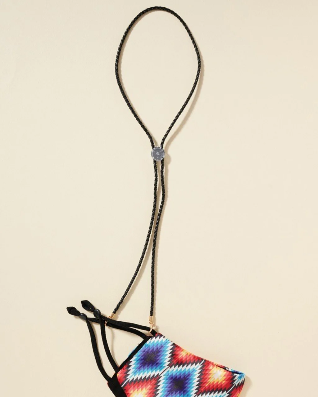 Braided PU Leather Face Cover Lanyards / Glasses Chain - Image 3
