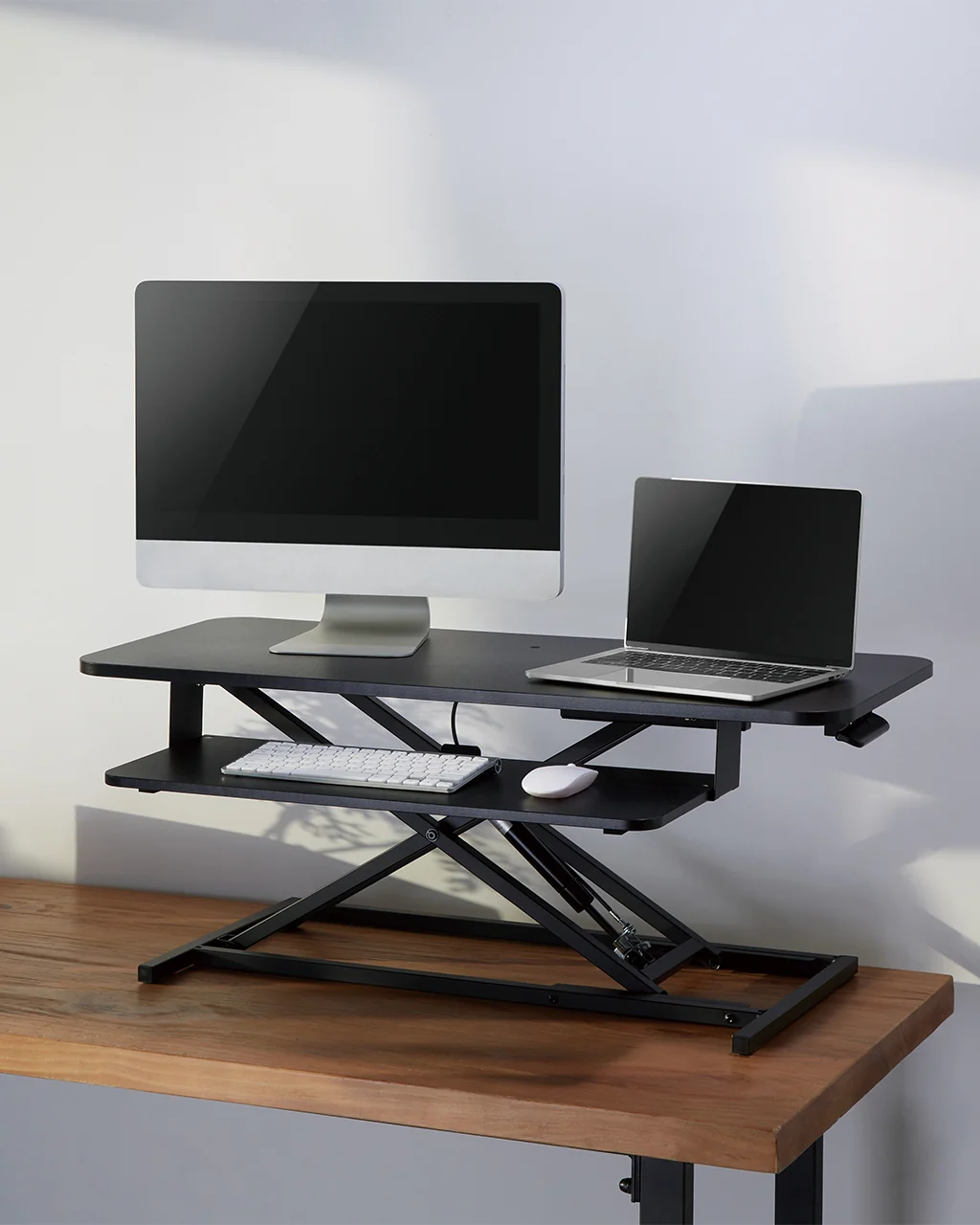 OCOMMO Standing Desk Converter - Black - Image 4