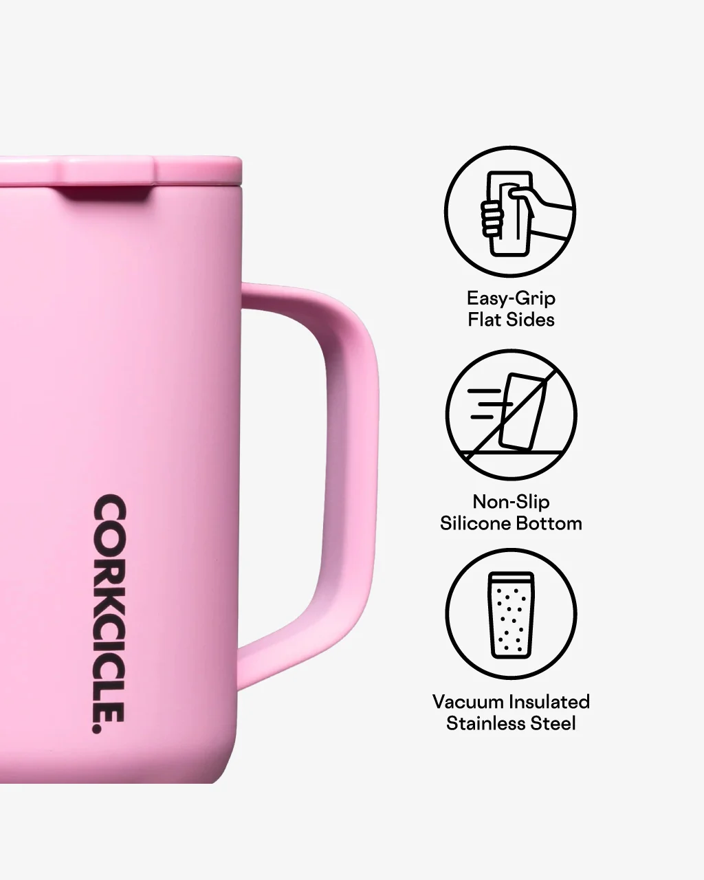 Corkcicle Neon Lights Coffee Mug - Image 2