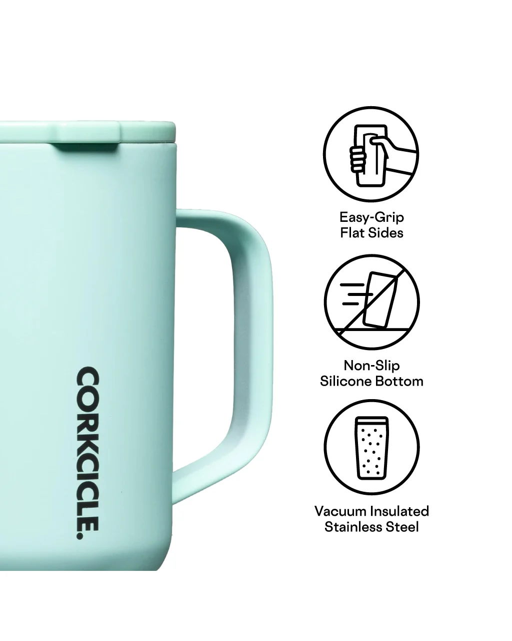 Corkcicle Neon Lights Coffee Mug - Image 5