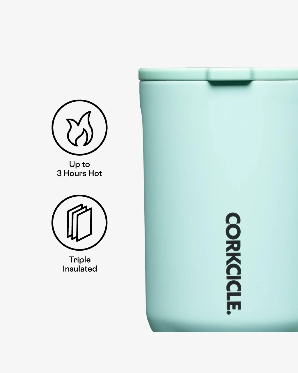 Corkcicle Neon Lights Coffee Mug - Image 6