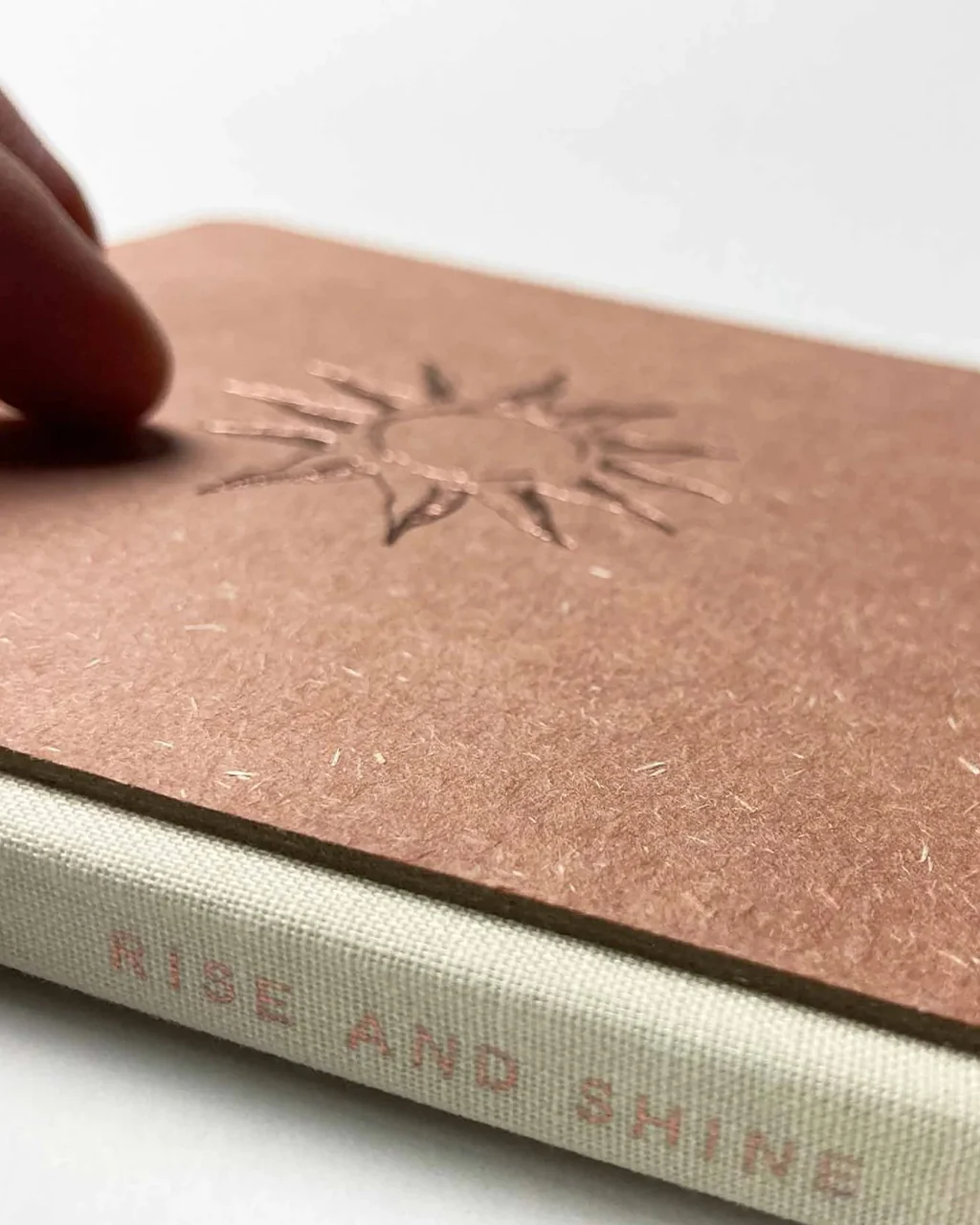 Denik Rise & Shine Canvas Hardbound Journal - Image 2