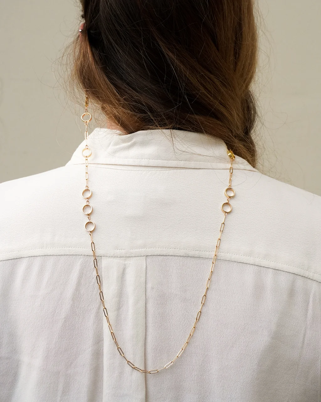 28" Thick O Rings Face Cover / Glasses Chain - Image 3