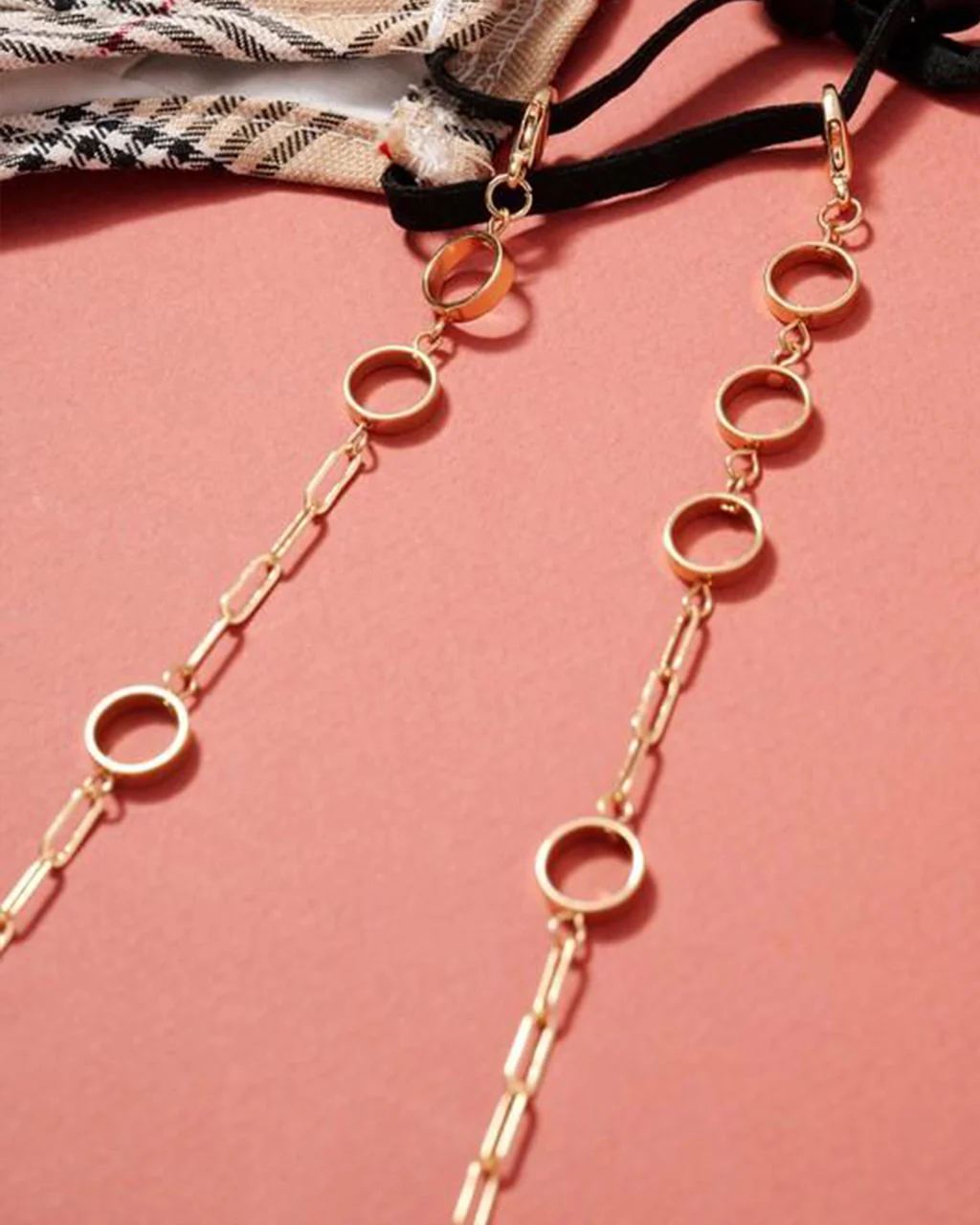 28" Thick O Rings Face Cover / Glasses Chain - Image 7