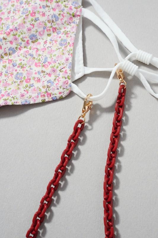 Kids Acetate Link Chain Face Cover / Glasses Chain - Image 9