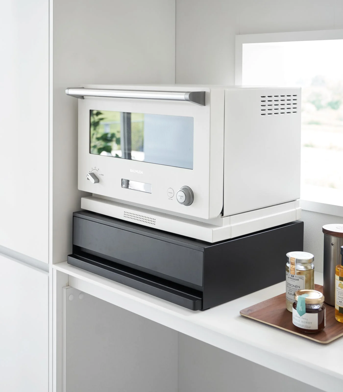 Yamazaki Home Countertop Drawer with Pull-Out Shelf - Image 14