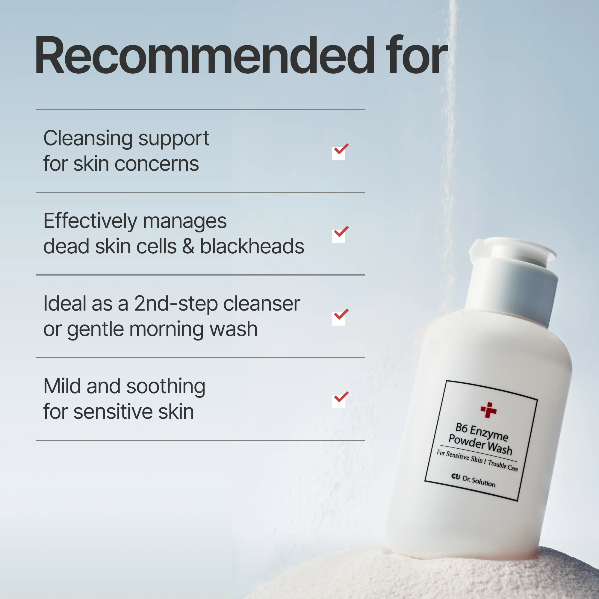 CU Dr. Solution B6 Enzyme Powder Wash - Image 6