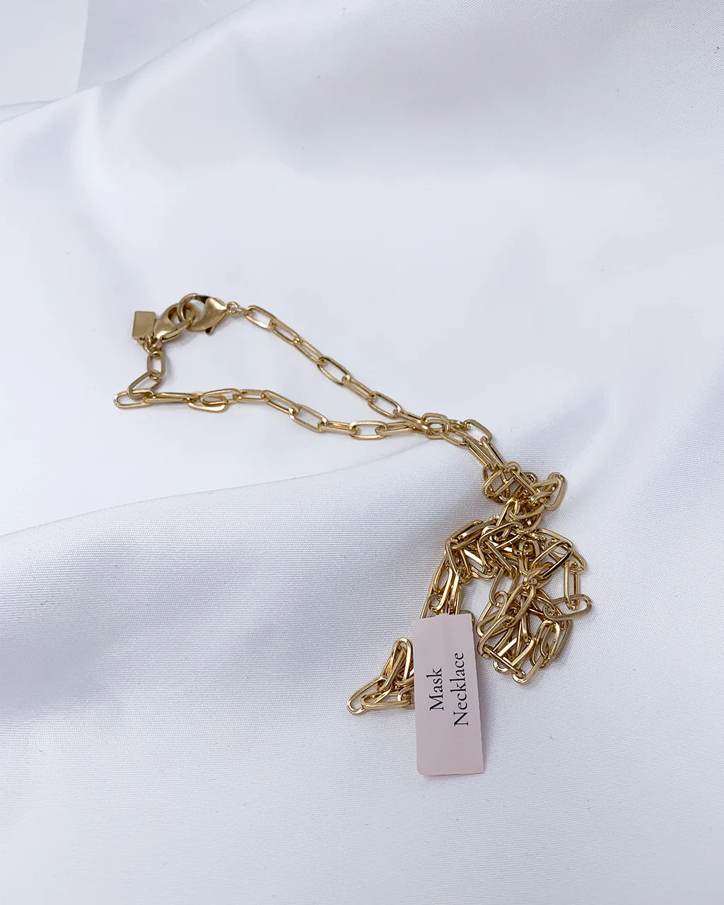 Dainty Oval Chain Face Cover / Glasses Chain - Image 4