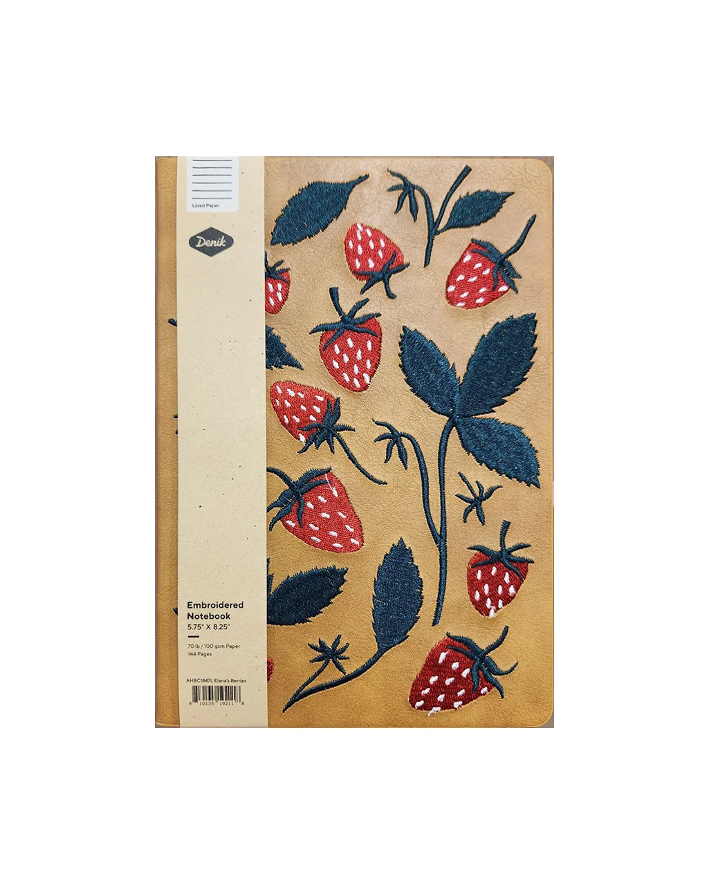 Denik Embroidered Journal - Lined - Image 4