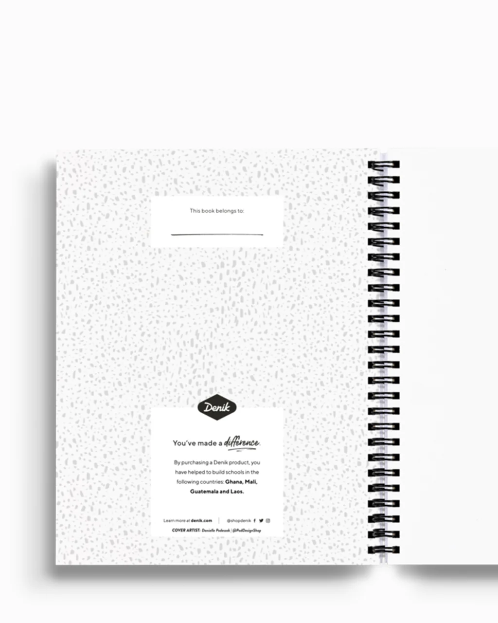 Denik Medium Wire-O Notebook - Image 3