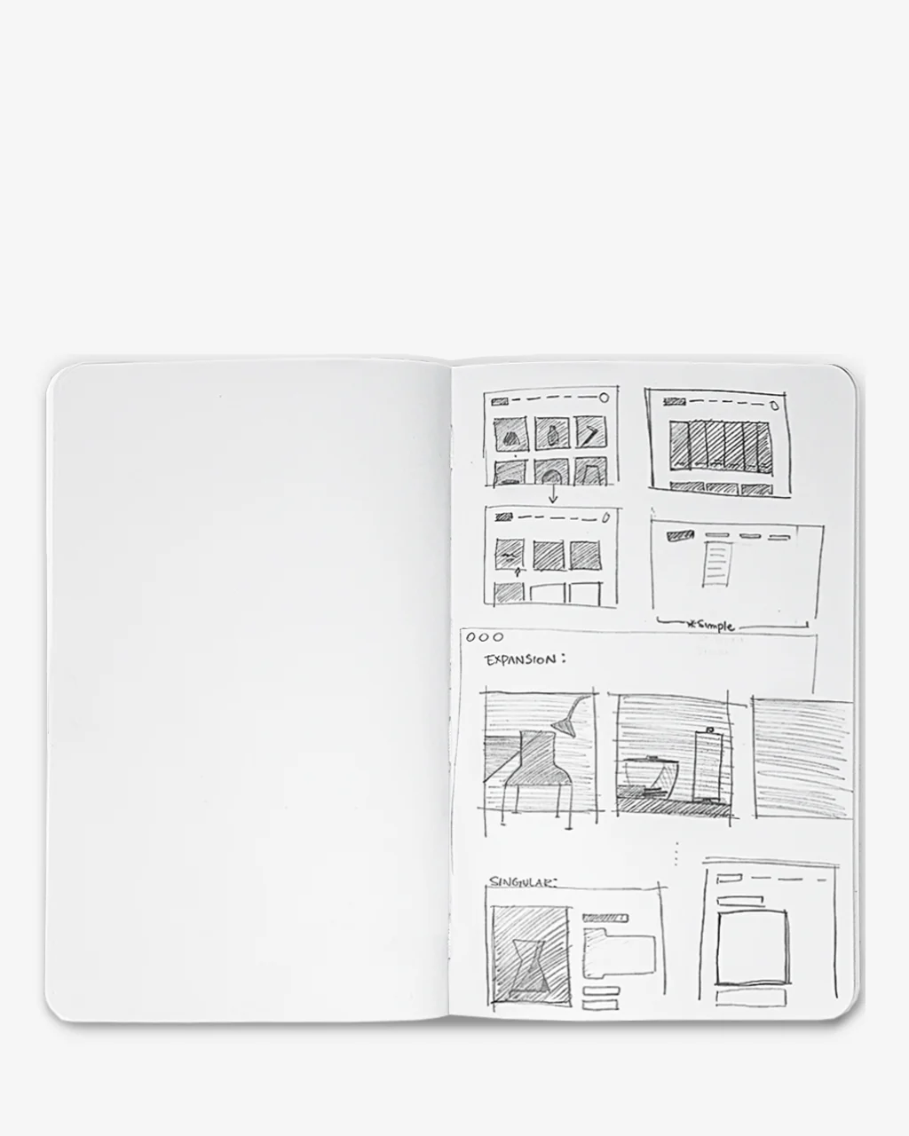 Denik x BrandsWalk Lay Flat Blank Notebook- Follow - Image 4