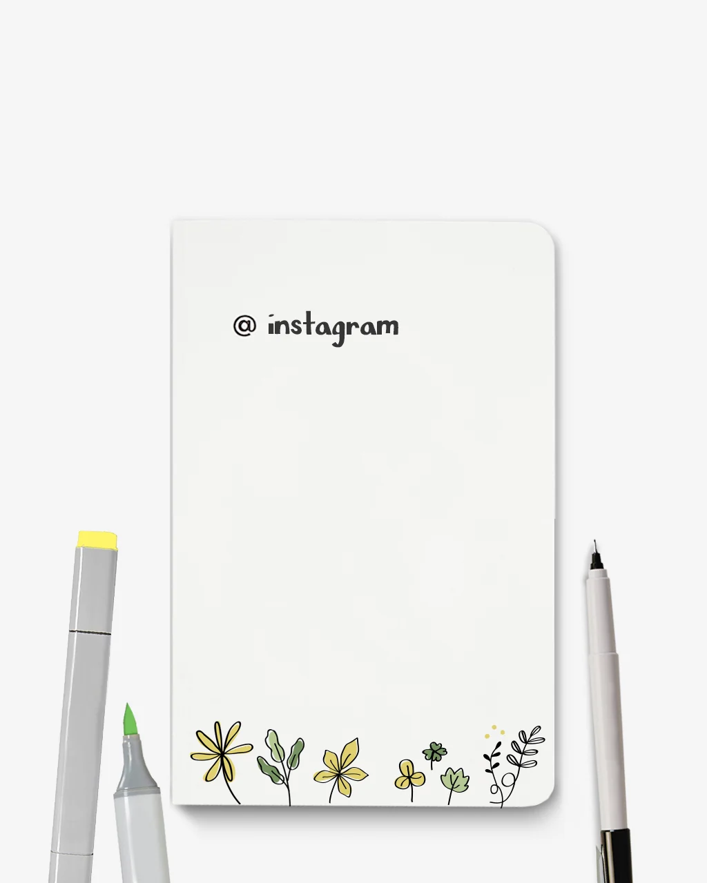 Denik x BrandsWalk Lay Flat Blank Notebook- Follow - Image 6