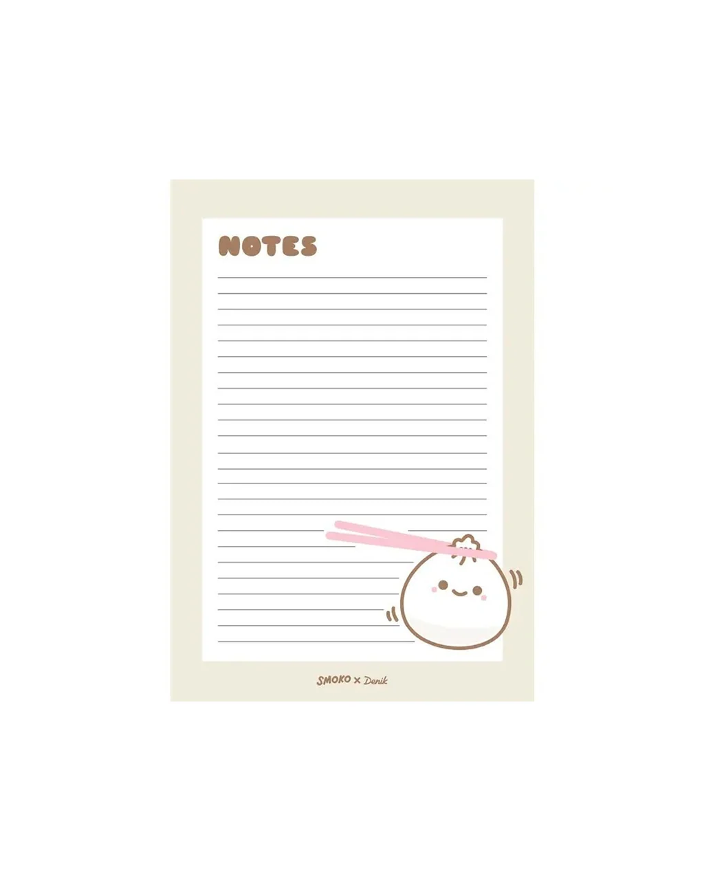 Denik x SMOKO Tear-Off Notepad - Image 2