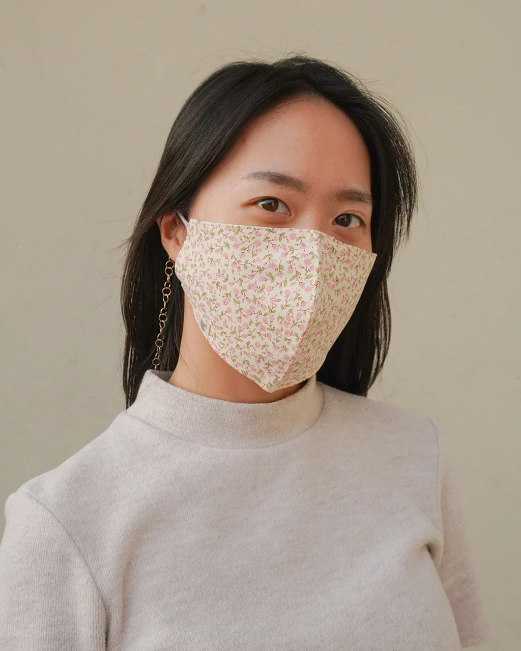 Double Layer Cotton Face Cover for Adults