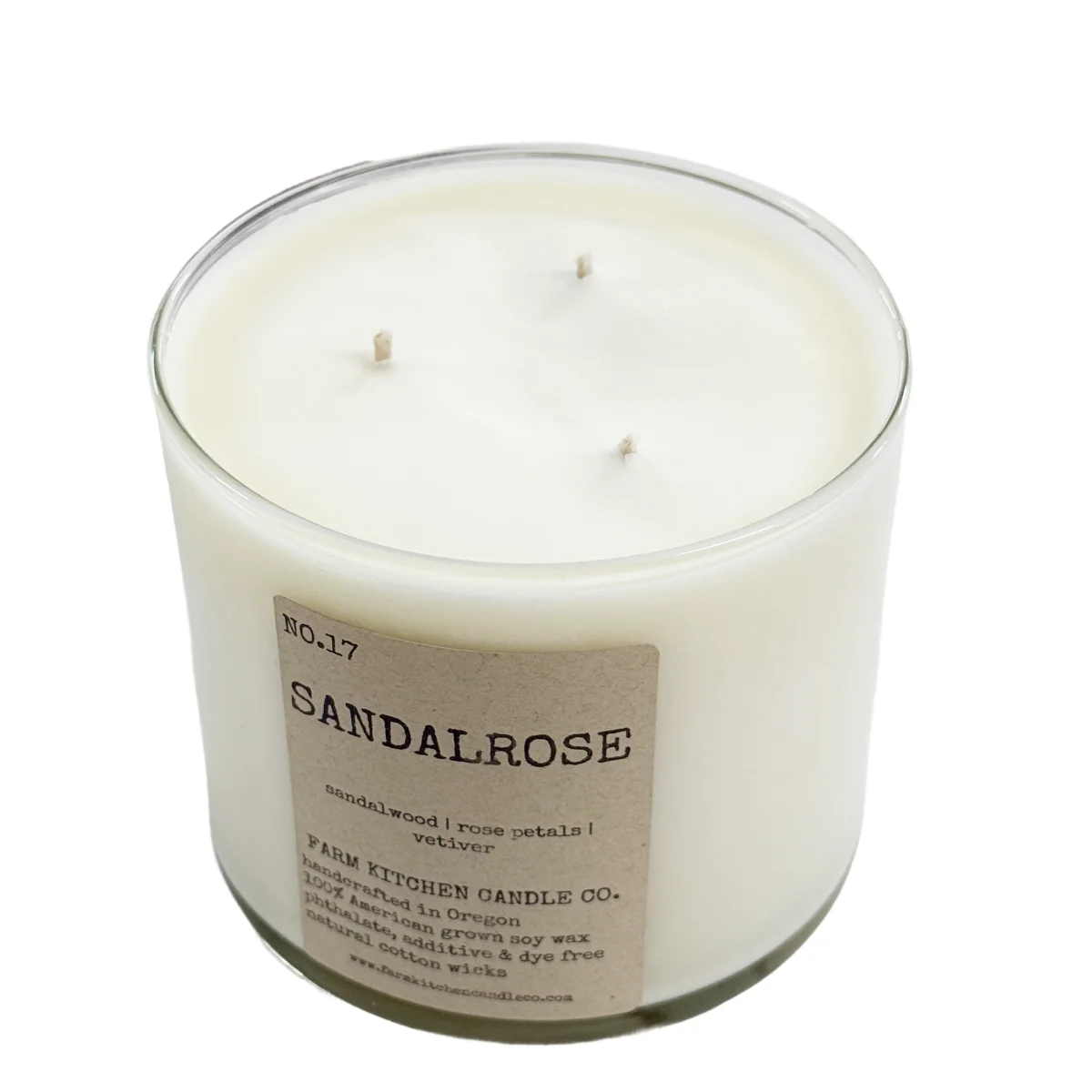 Farm Kitchen Sandalrose Soy Candle - Image 4